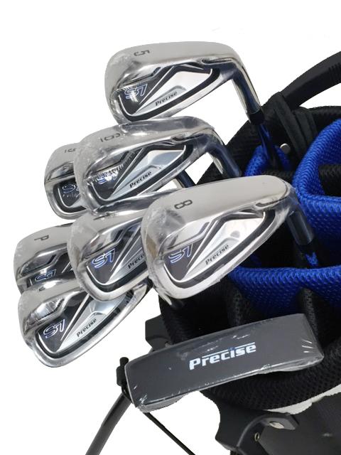 Precise S7 Complete Men's Blue Golf Club Set - Right Hand