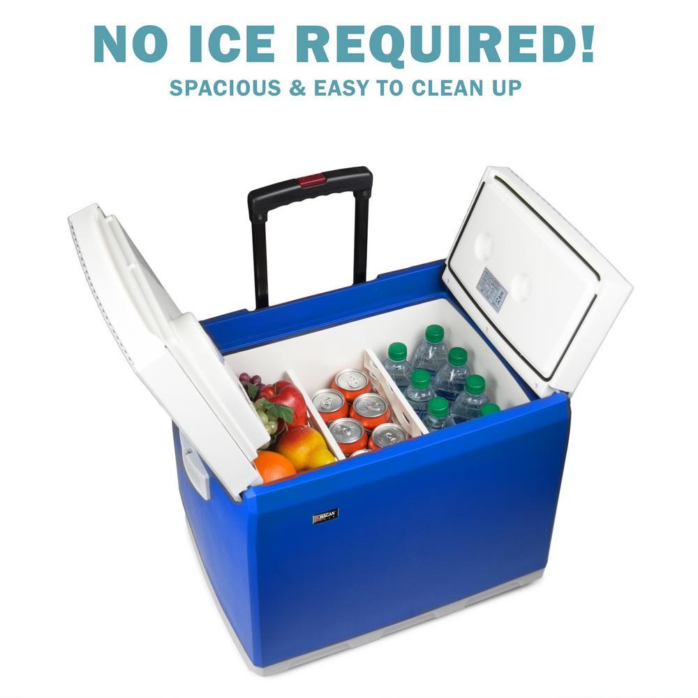 12-Volt 46 Qt. Wheeled Cooler/Warmer