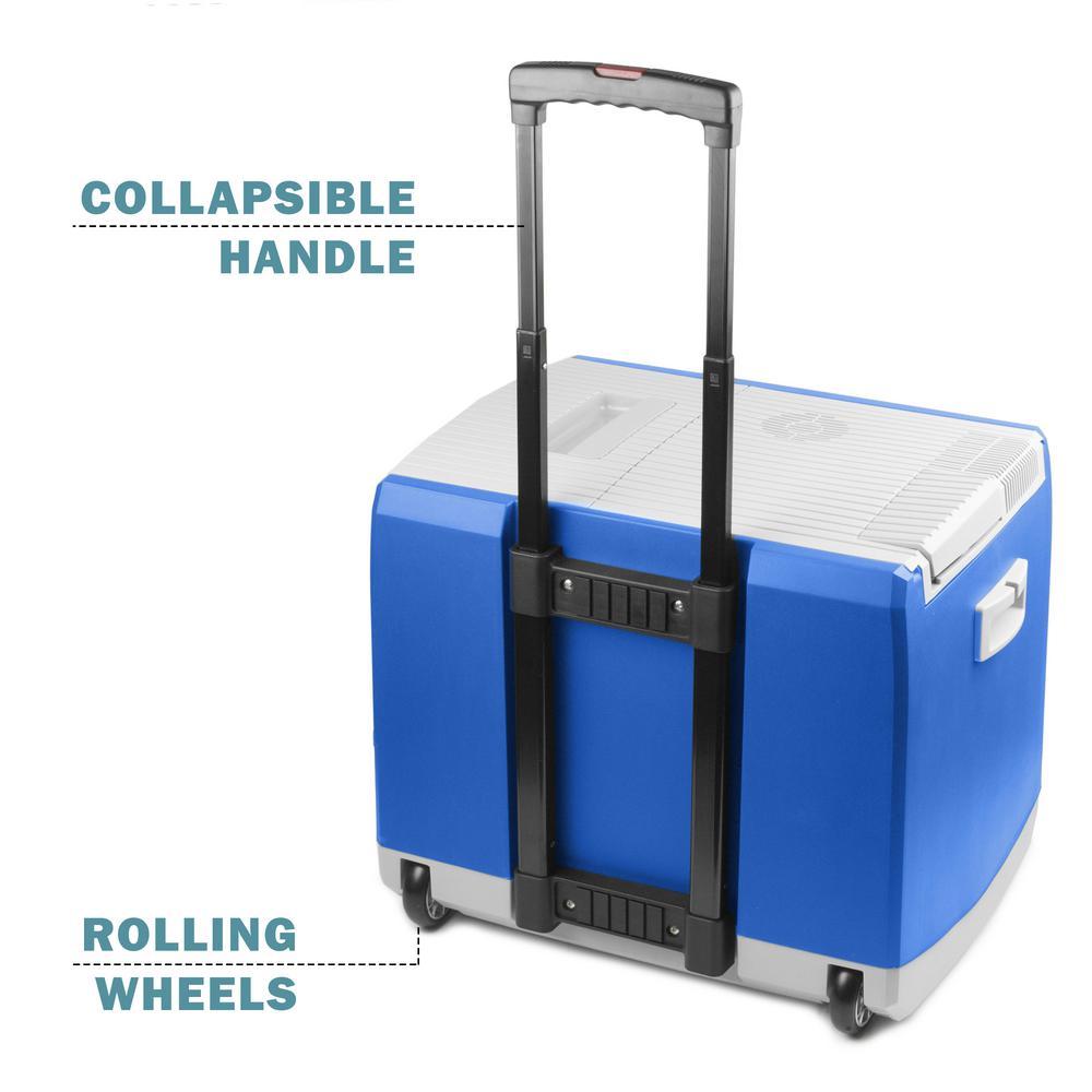 12-Volt 46 Qt. Wheeled Cooler/Warmer