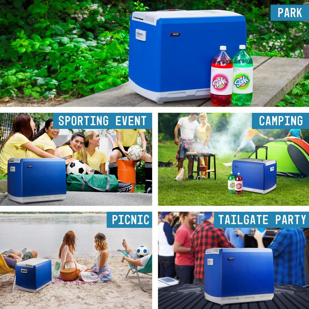 12-Volt 46 Qt. Wheeled Cooler/Warmer