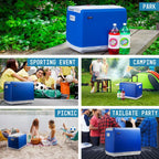12-Volt 46 Qt. Wheeled Cooler/Warmer