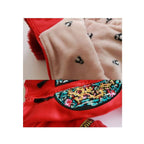 Walled Pet Festival Festive Four-Legged Tang Suit Red Cotton Coat Teddy Beagle Puppy Dog Warm Clothes Very Beautiful Clothes.