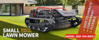 Remote-Controlled Lawnmower, 9HP Tracked Lawnmower, 22-Inch Mowing Width, Remote Start/Stop Control, Suitable for Farms, Gardens, Riverbanks, Lawns