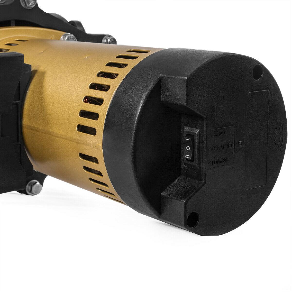 2hp inground swimming spa pool pump 5850 gph dual speed motor 2" thread npt