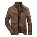 Men's Clothing - Autumn Winter Men's Leather Jacket