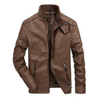 Men's Clothing - Autumn Winter Men's Leather Jacket