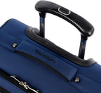 Runway 2 Piece Luggage Set, Carry-on &amp; Convertible Medium to Large Check-in Expandable Luggage, 4 Spinner Wheels, Softside Suitcase, Men and Women, Blue