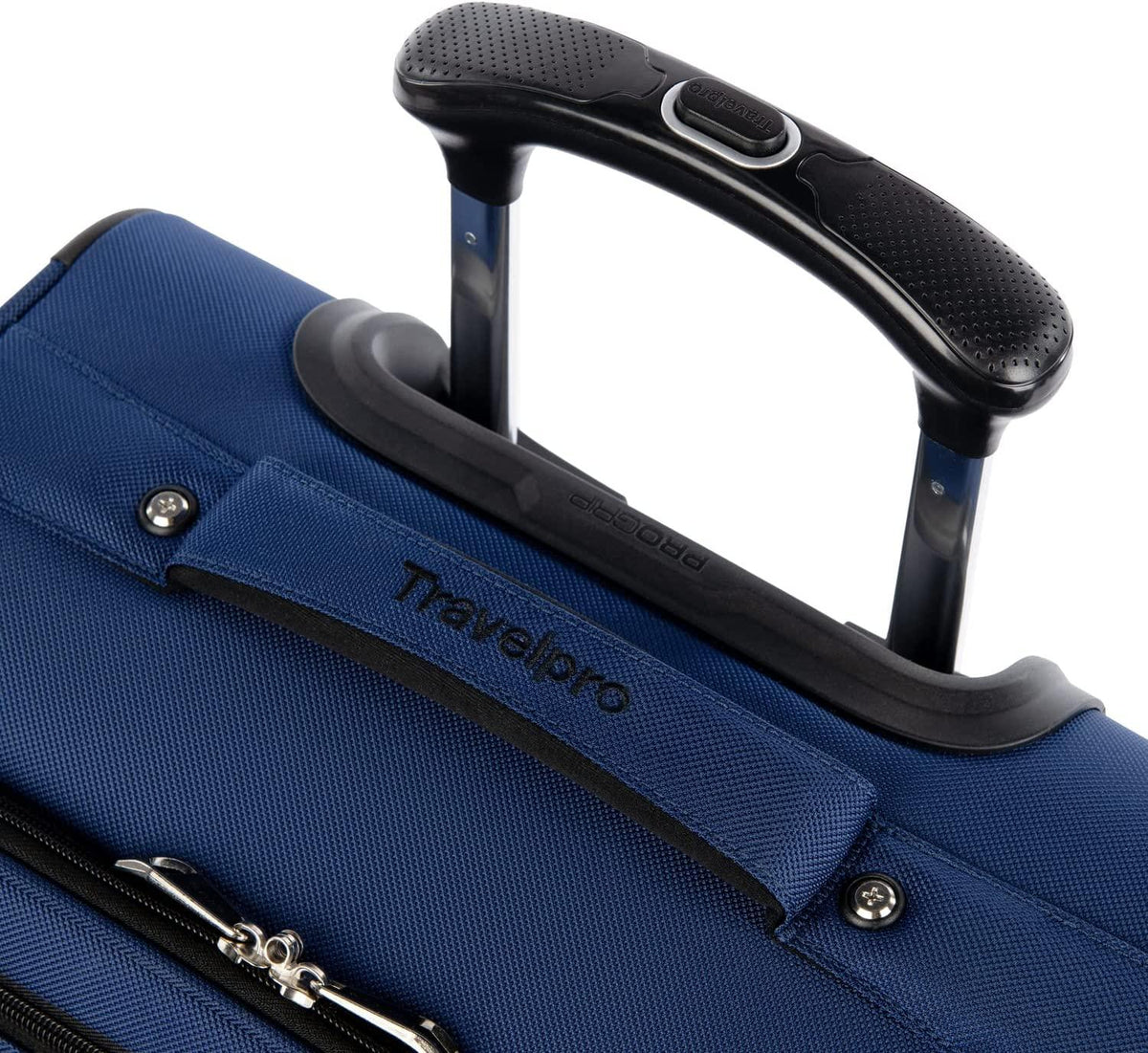Runway 2 Piece Luggage Set, Carry-on &amp; Convertible Medium to Large Check-in Expandable Luggage, 4 Spinner Wheels, Softside Suitcase, Men and Women, Blue