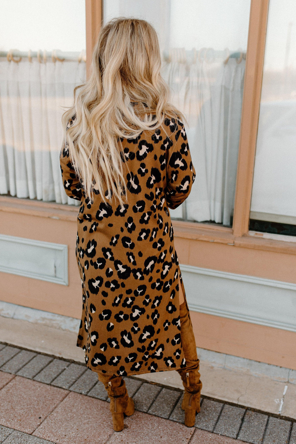 long cardigan