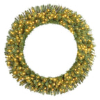 60 in Prelit Wesley Wreath