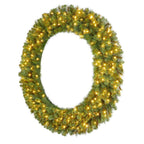 60 in Prelit Wesley Wreath