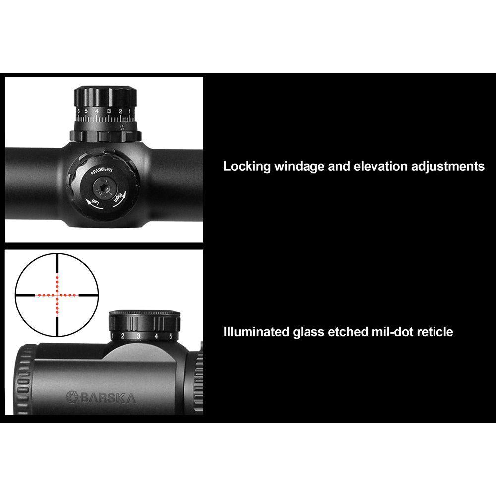 SWAT 3.5-10x40 Illuminated Reticle Riflescope