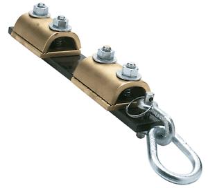 Champ Rocker Panel Clamp with Double Jaw & Chain Loop 2435 - Auto Body Pulling