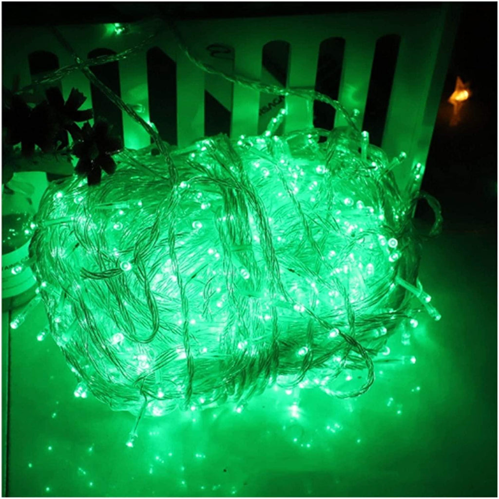 WANGJUNXIU LED String Light 10M 100LEDs Outdoor Fairy Lights with 8 Lighting Modes Christmas Decoration Lights for Party Wedding Garden Patio Halloween String Lights
