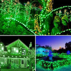 WANGJUNXIU LED String Light 10M 100LEDs Outdoor Fairy Lights with 8 Lighting Modes Christmas Decoration Lights for Party Wedding Garden Patio Halloween String Lights