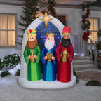 6.5 ft Three Kings Scene Holiday Inflatable