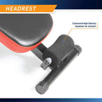 Marcy Utility Slant Board w/ Headrest 閳 Folding  with Adjustable Positions SB-4606