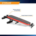 Marcy Utility Slant Board w/ Headrest 閳 Folding  with Adjustable Positions SB-4606