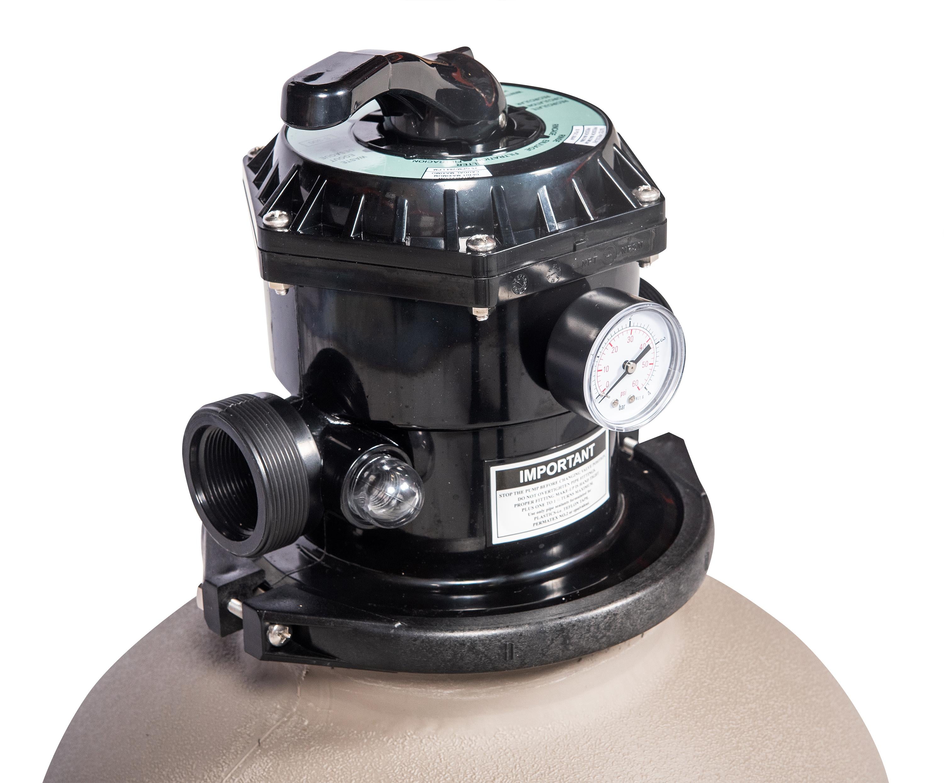 sand filter for above-ground swimming pool - 24 inch diameter