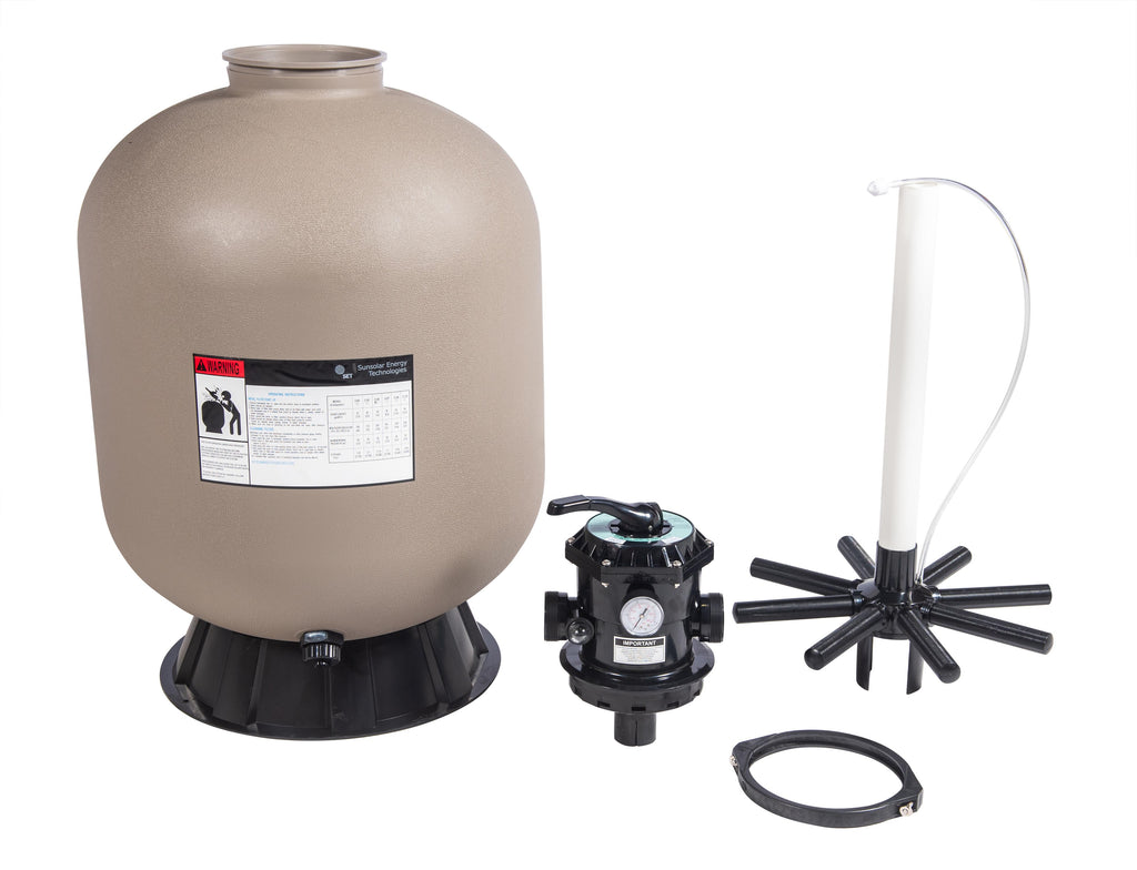 sand filter for above-ground swimming pool - 24 inch diameter