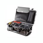 Pelican 1510 Laptop Overnight Case With Padded Dividers (Black)