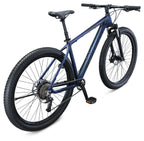 Schwinn Axum DP Mountain Bike with mechanical seat post, Lar19 inch mens style frame, blue