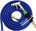 BCGT Garden Hoses Expandable Garden Hose, Expanding Flexible Water Hose with 6 Function Nozzle, 7.5m/15m/22m/30m (Color : with Watering can, Size : 22m)