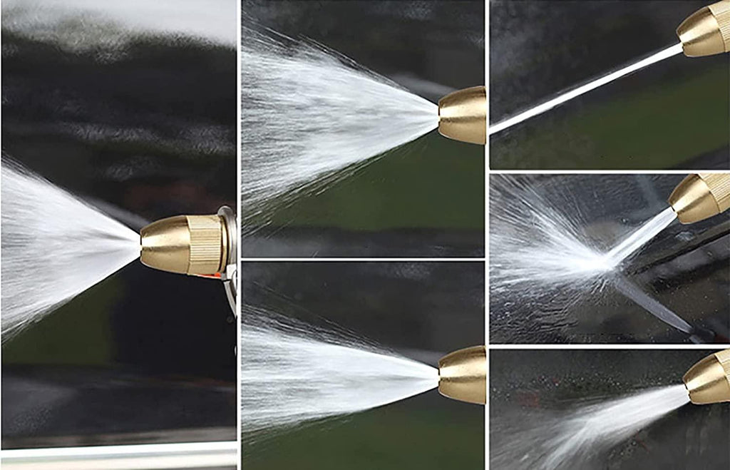 BCGT Garden Hoses Expandable Garden Hose, Expanding Flexible Water Hose with 6 Function Nozzle, 7.5m/15m/22m/30m (Color : with Watering can, Size : 22m)