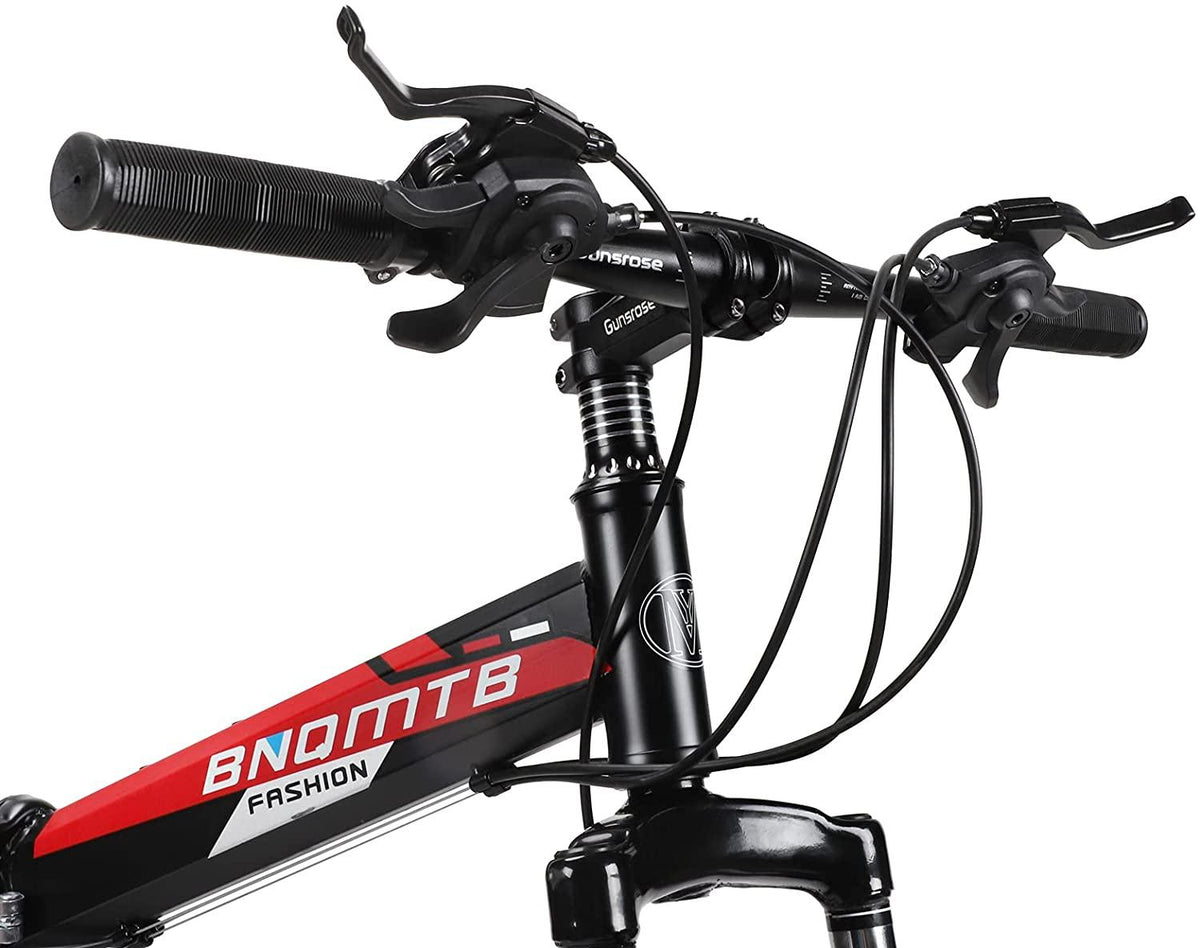 Gunsrose Fat tire Bicycle, Folding Fat tire Mountain Bike, 26 inches, Easy to Carry, Used for Outdoor Off-Road Adventure
