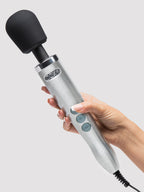 Doxy Extra Powerful Die Cast Wand Massager, Silver