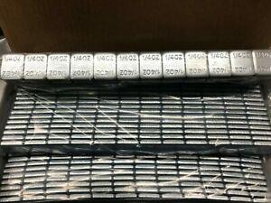3 BOXES 0.25 oz zinc stick on Self Adhesive Wheel Weights  weight 1080 pc