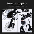 Sanamity 24 inch Wheels Mountain Bike Three Knife Wheel Mountain Bikes for Men with High Carbon Steel Frame Twist Shifters 21-Speed Front and Rear Disc Brakes Bicycles Men Women Teenagers