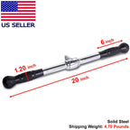 Fitness Maniac Tricep Rope Lat Pull Down Press Cable Attachment Home Gym Exercise Equipment Double D Pair