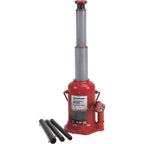 Strongway 12-Ton Hydraulic High-Lift  Double Ram Bottle Jack