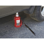 Strongway 12-Ton Hydraulic High-Lift  Double Ram Bottle Jack