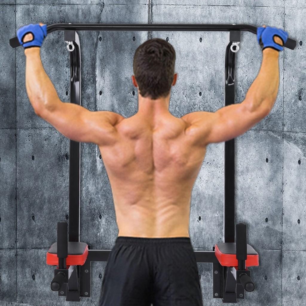 Multifunctional Wall Mounted Pull Up Bar Chin Up Bar Home Gym Fitness Core