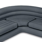 Inflatable Corner Couch Sectional Sofa and Pull-Out Twin Air Bed Sper