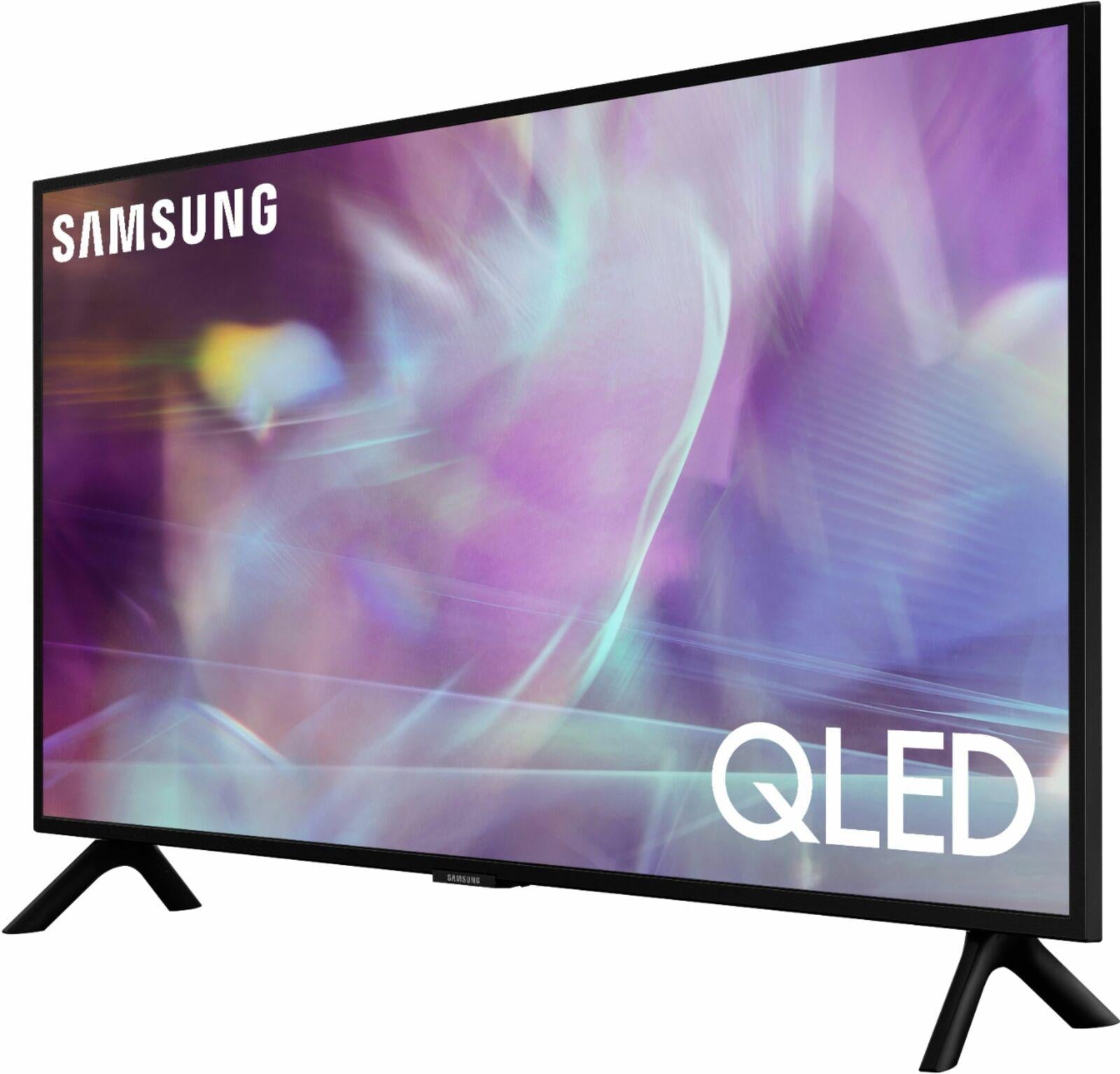 samsung - 32" class q60a series qled 4k uhd smart tizen tv