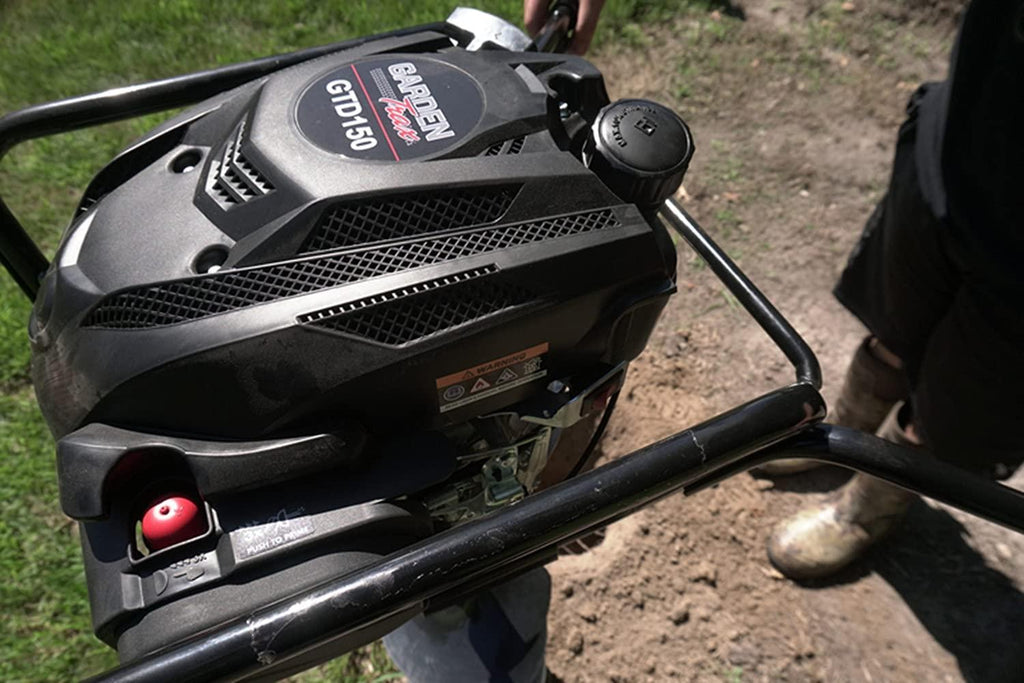 garden trax 2-person earth auger powerhead with 150cc 4-cycle engine