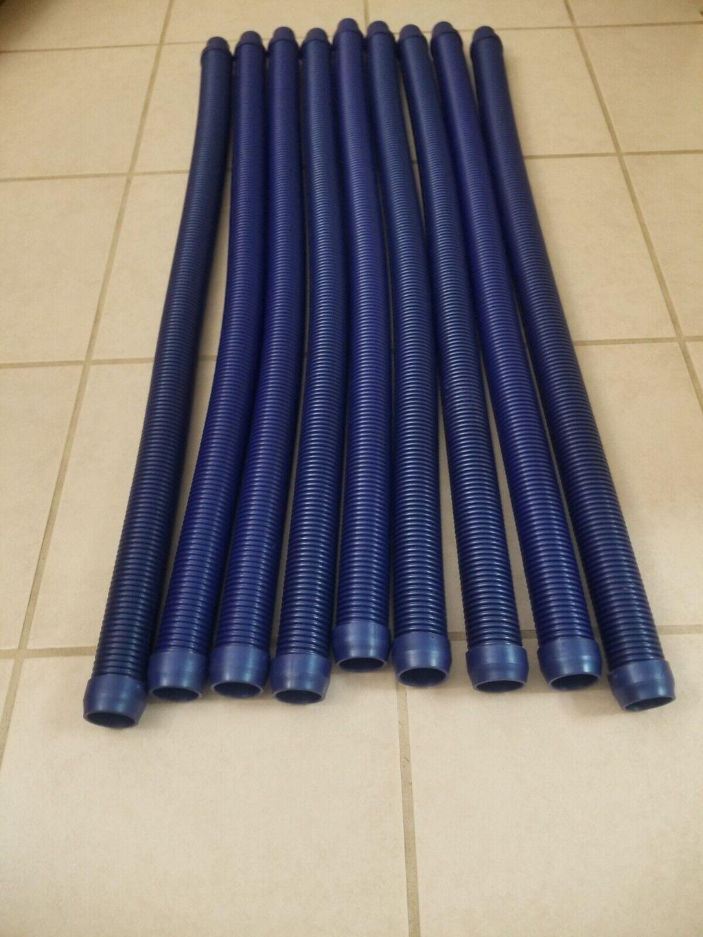 hayward poolvac v-flex 39-inch  pool  vacuum hose-set of nine