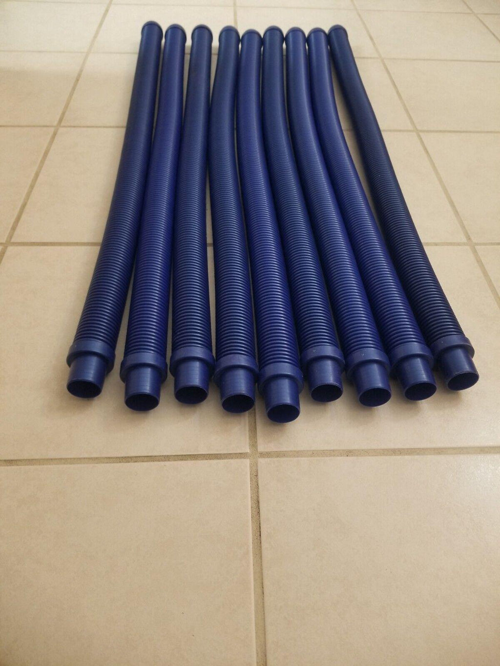 hayward poolvac v-flex 39-inch  pool  vacuum hose-set of nine