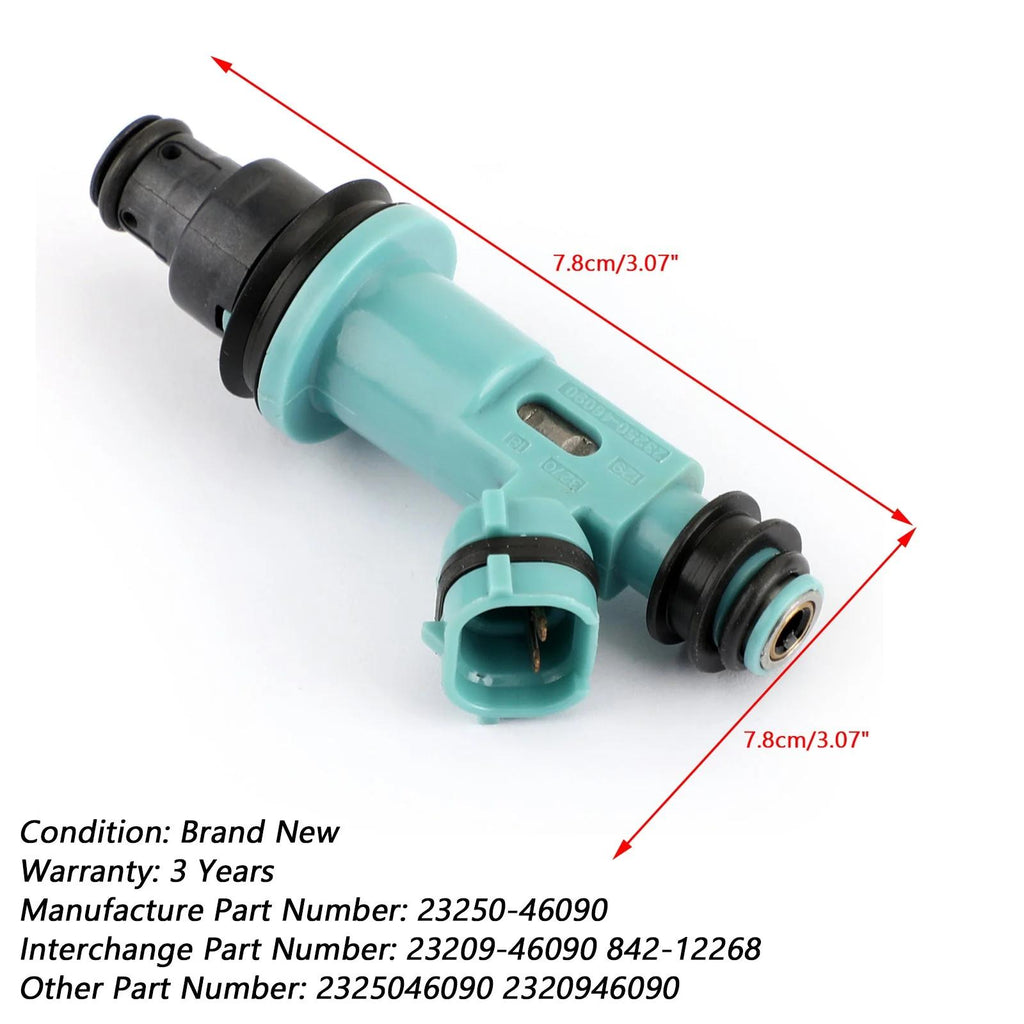 1998-2005 Lexus GS300 3.0L 6PCS Fuel Injectors 23250-46090 842-12268 2320946090 Generic