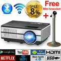smart wifi proyector full hd projector 1080p blue tooth home theater youtube tv