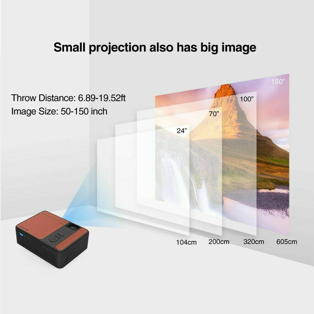 android wifi smart blue tooth full hd projector 1080p youtube movie proyector tv