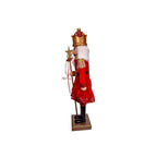 Kurt Adler D3904 32 in. Plastic King Nutcracker, Red &amp; Gold
