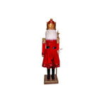 Kurt Adler D3904 32 in. Plastic King Nutcracker, Red &amp; Gold