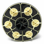 for paramount 004-302-4408-00 6 port module with valve shell oring, black