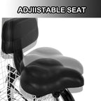 Goddess Accent Adult Tricycle 1/7 Speed 3-Wheel with Shopping Basket for Seniors, Women, Men,Road Tricycle Multiple Speeds, 24-Inch Wheels, W/Installation Tools