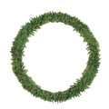 72 in. Pre-Lit Buffalo Fir Commercial Artificial Christmas Wreath with Clear Lights