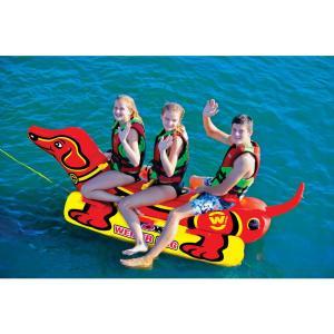 Weiner Dog Towable for 1-Rider to 2-Riders